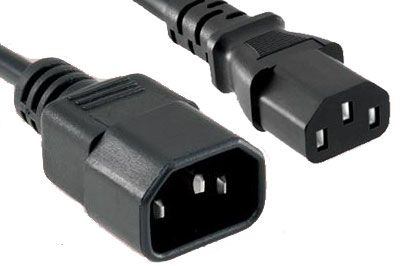 ion 10amp c13 to c14 extension cable