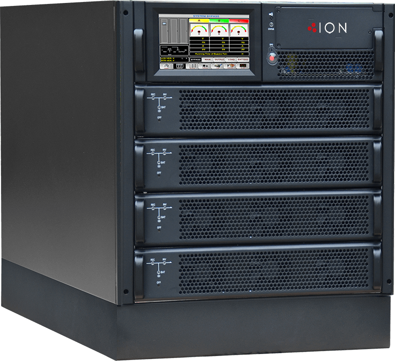 ion f21 modular 40kw frame with four 10kw power modules
